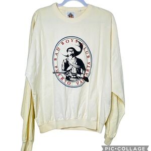 Rare Vtg Sweater Mens -Bad Boys Club Puerto Vallarta Hipster Wear